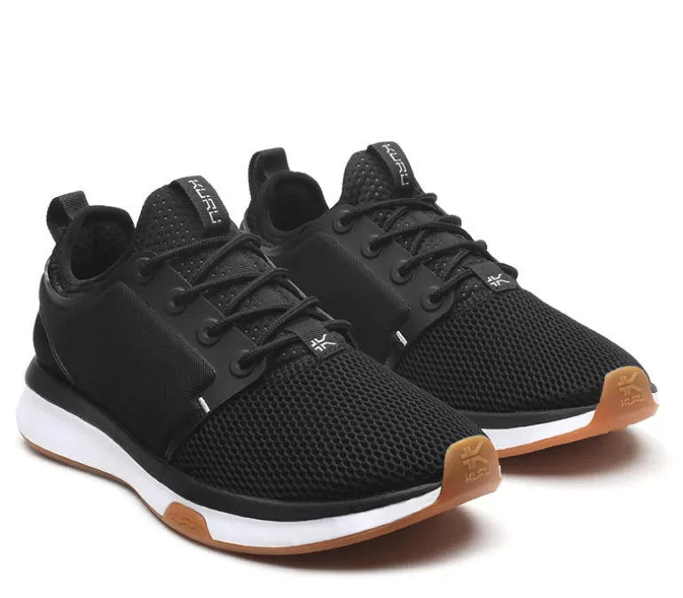 KURU Footwear ATOM Jetblack-white-gum Discount