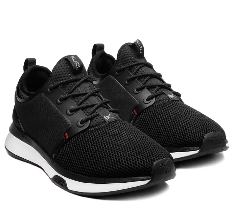 KURU Footwear ATOM Jetblack-white-firered Online