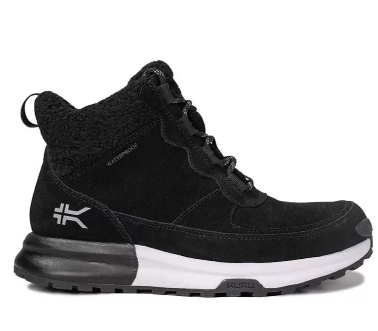 KURU Footwear ATOM Lumi Jetblack-brightwhite Online