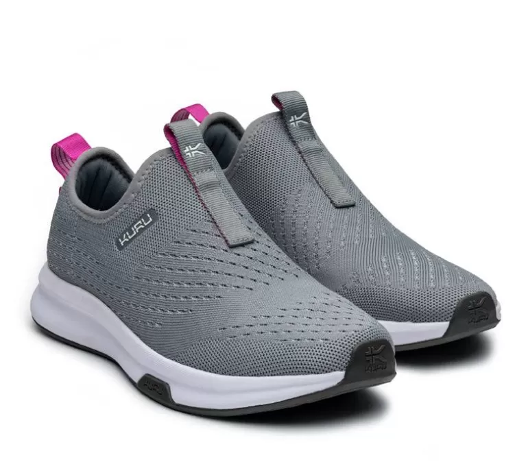 KURU Footwear ATOM Slip-On Stonegray-berrypink Flash Sale