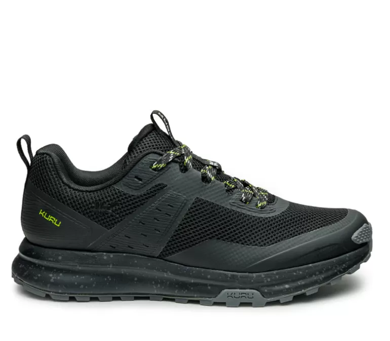 KURU Footwear ATOM Trail Jetblack-kurugreen Cheap