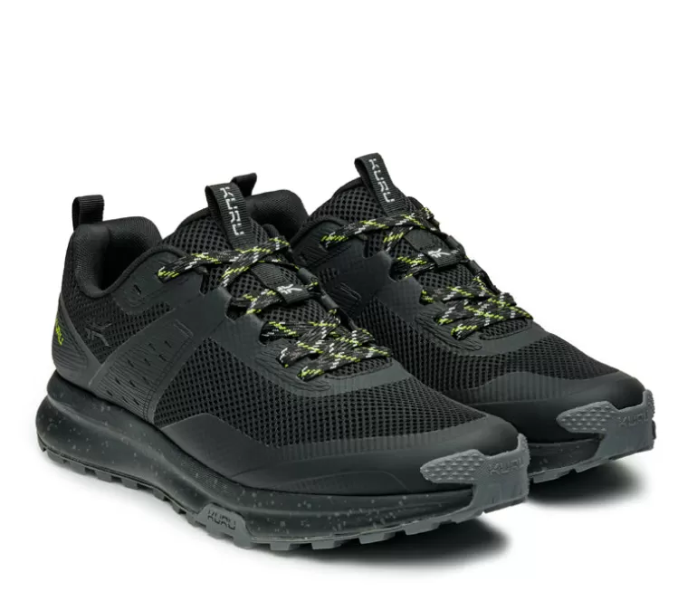 KURU Footwear ATOM Trail Jetblack-kurugreen Cheap