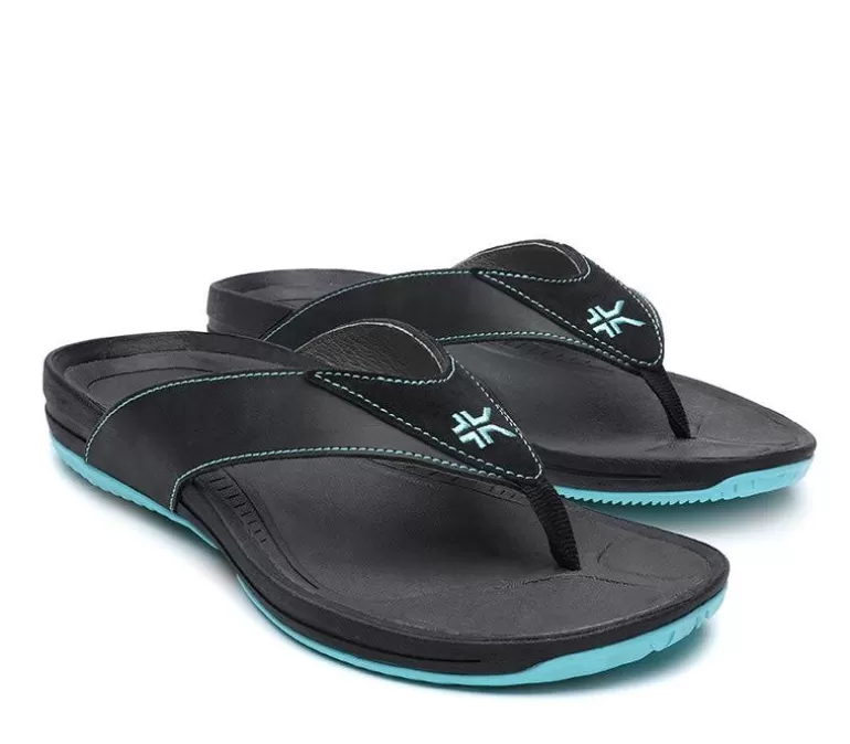 KURU Footwear KALA Jetblack-bluebreeze Best